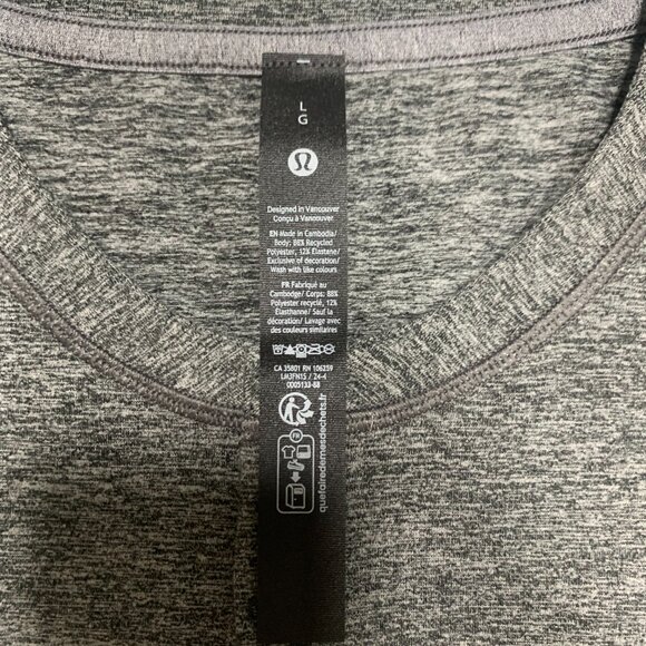 Lululemon NWT Soft Jersey Long-Sleeve Henley L - Picture 3 of 15